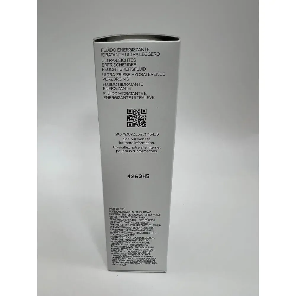 Shiseido Men Energizing Moisturizer Extra Light Fluid 100ml 3.3oz New Sealed